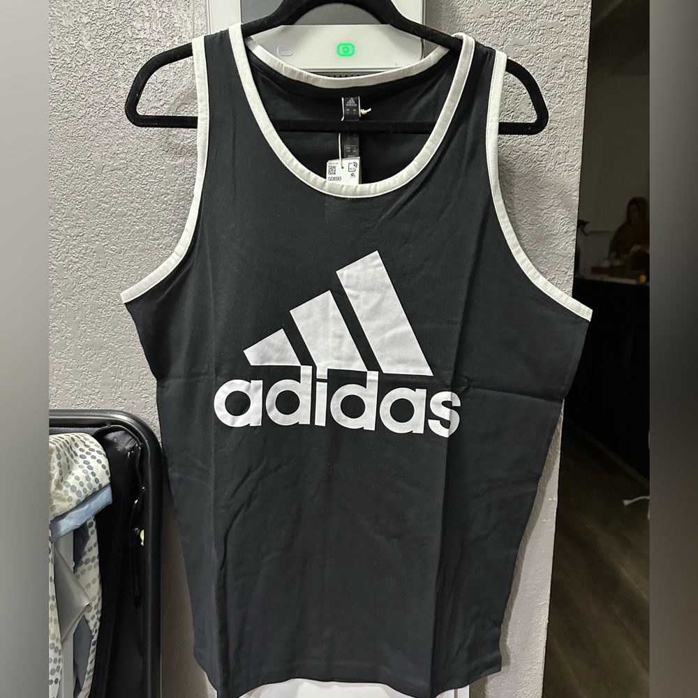 Adidas Badge of Sport Black Men’s Tank